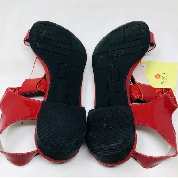 New Blondo leather Flat Sandals - Picture 7 of 8